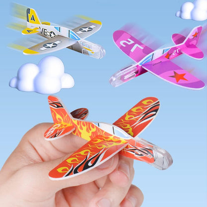 50 Pcs Foam Gliders Planes Toys for Kids, Paper Airplane, Party Favors Goodie Bag Stuffers, Outdoor