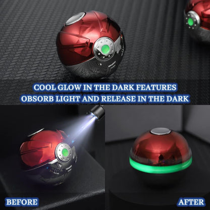 Cool Shpere Fidget Spinners for Kids Adults, Magic Orb Hand Finger Spinner Glow in The Dark, Metal