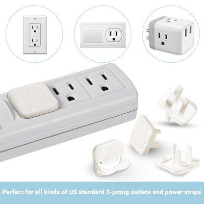 Outlet Covers Baby Proofing, 40 Pack Child Proof Plug Socket Covers Electric Plug Protectors Safety