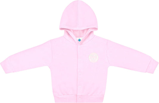 Creative Knitwear College Baby Snap Hooded Jacket - Team Logo, Multiple Colors, for Boys & Girls
