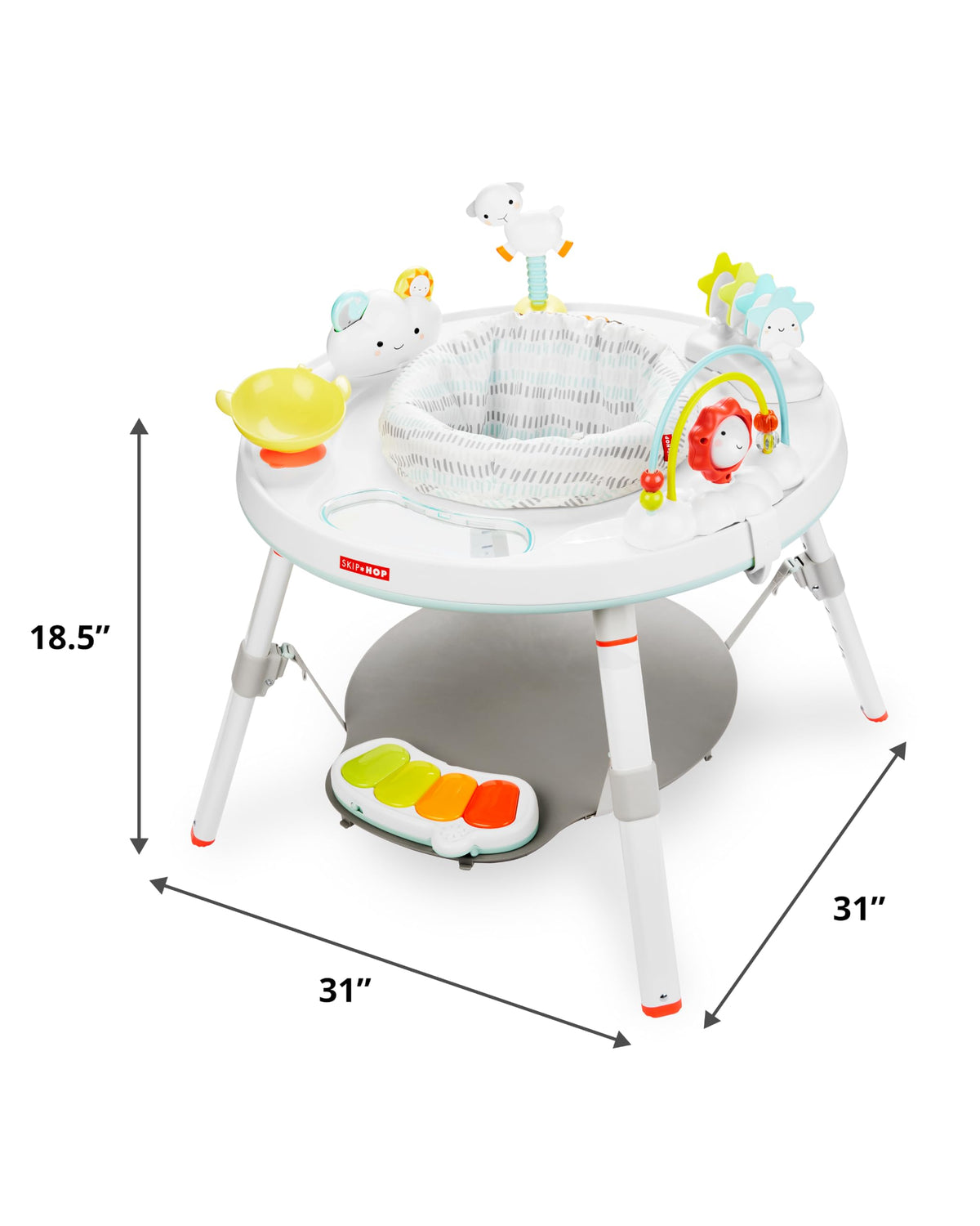 Skip Hop Baby Activity Center: Interactive Play Center with 3-Stage Grow-with-Me Functionality