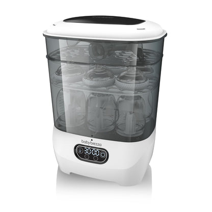 Baby Brezza Bottle Sterilizer and Dryer Advanced – 33% Faster - Largest Capacity Steam Sanitizer
