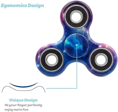 SCIONE 24 Pack Fidget Spinner Toy, Finger Spinner Fidget Pack-Anxiety Toys Stress Relief
