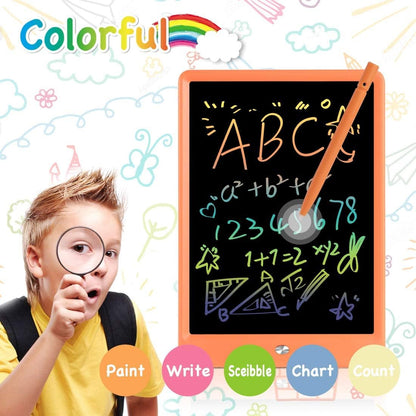 ORSEN LCD Writing Tablet 10 Inch, Colorful Doodle Board Drawing Tablet, Erasable Reusable Writing