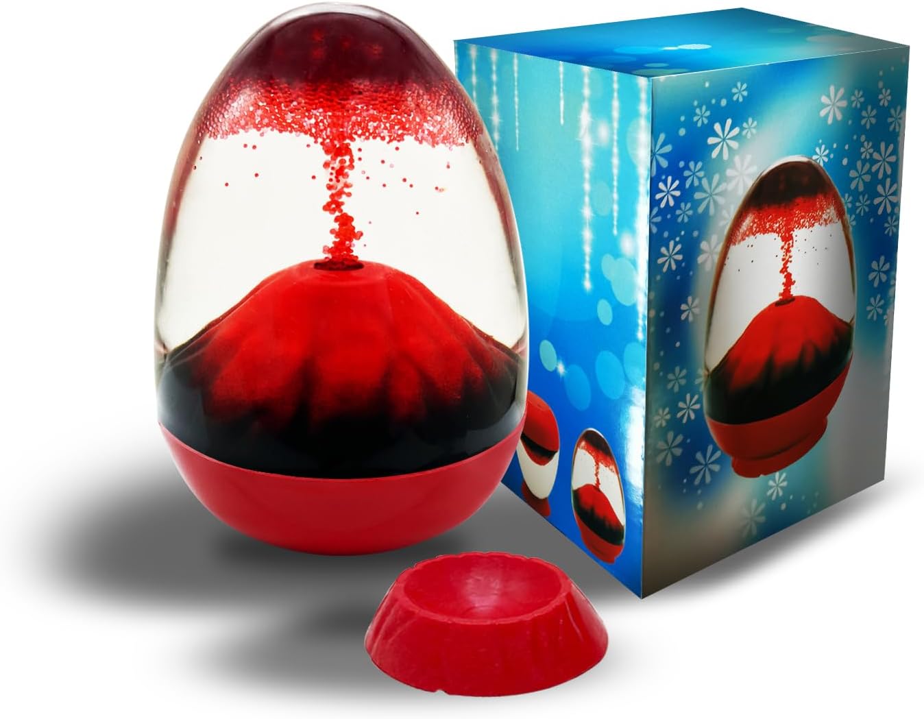 Volcano Motion Bubble Machine from The Bottom up to Erupt Imitation Volcanic Toys Sensory