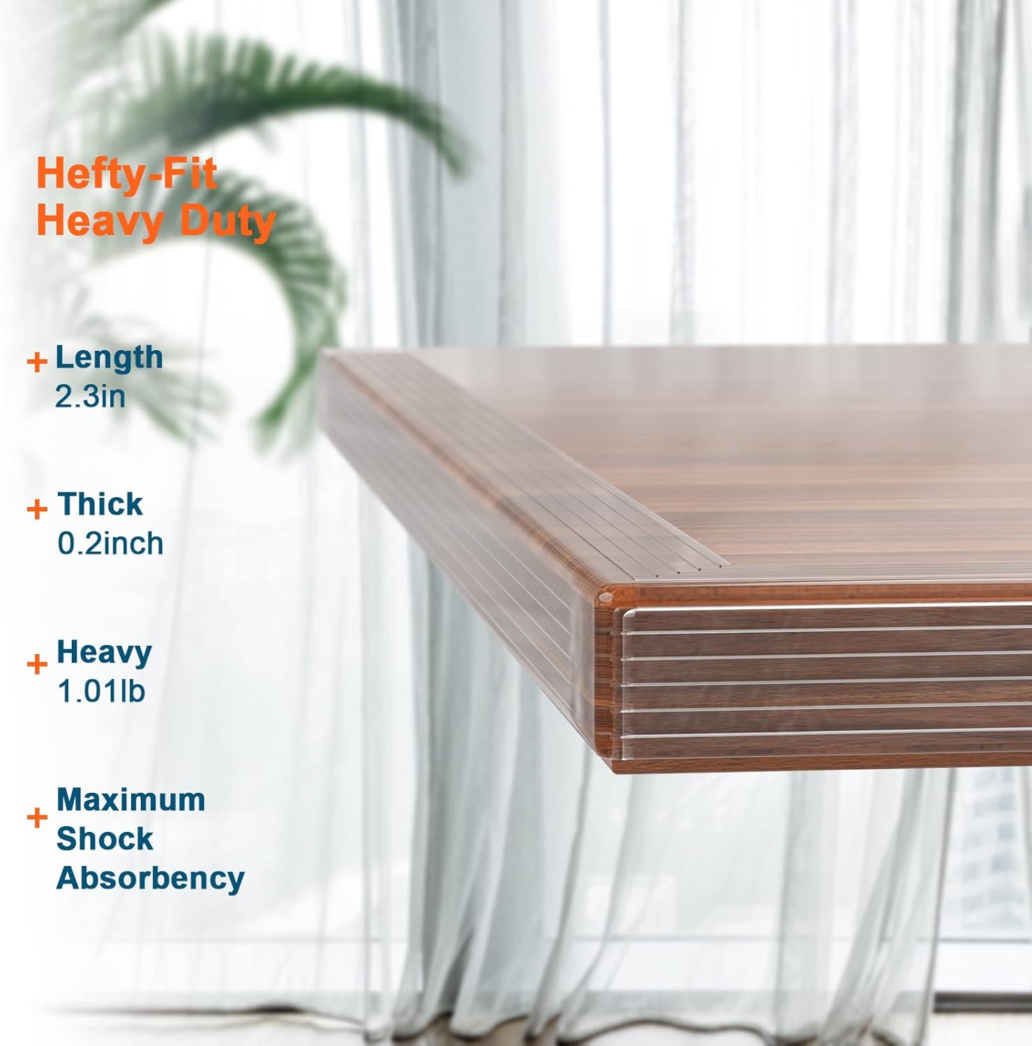 HOMREALM Baby Proofing16.4ft Long (2.75" Wide) Corner Guards Furniture Corner & Edge Safety Bumpers
