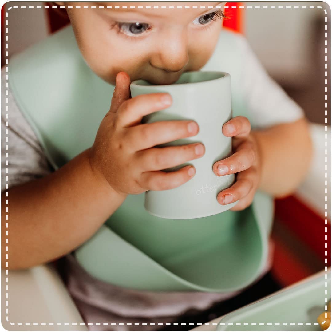 otterlove Silicone Baby & Toddler Training Cup - Pediatric OT Approved - 100% Platinum Pure LFGB