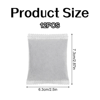 12pcs Carbon Filter Refills for Playtex, Activated Charcoal Odor Absorbing Deodorizer for Diaper