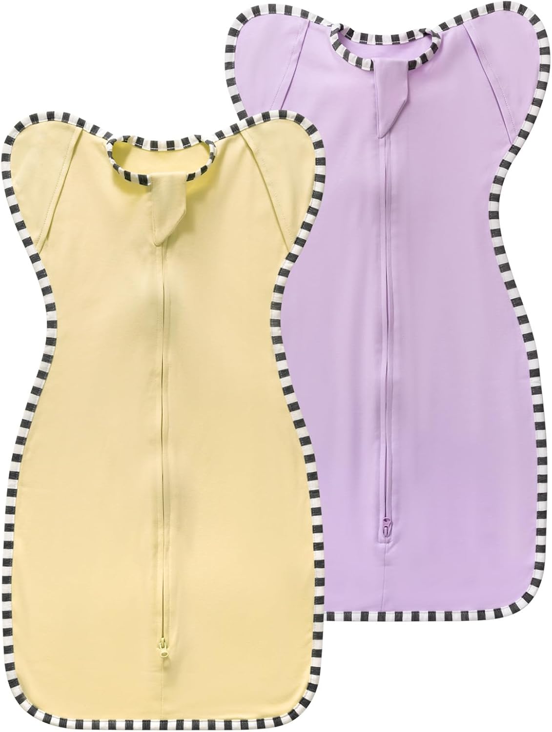 Baby Transition Swaddle 2-Pack, Newborn Sleep Sack, Arms Up Design (Arms In/Out), Infant Swaddle