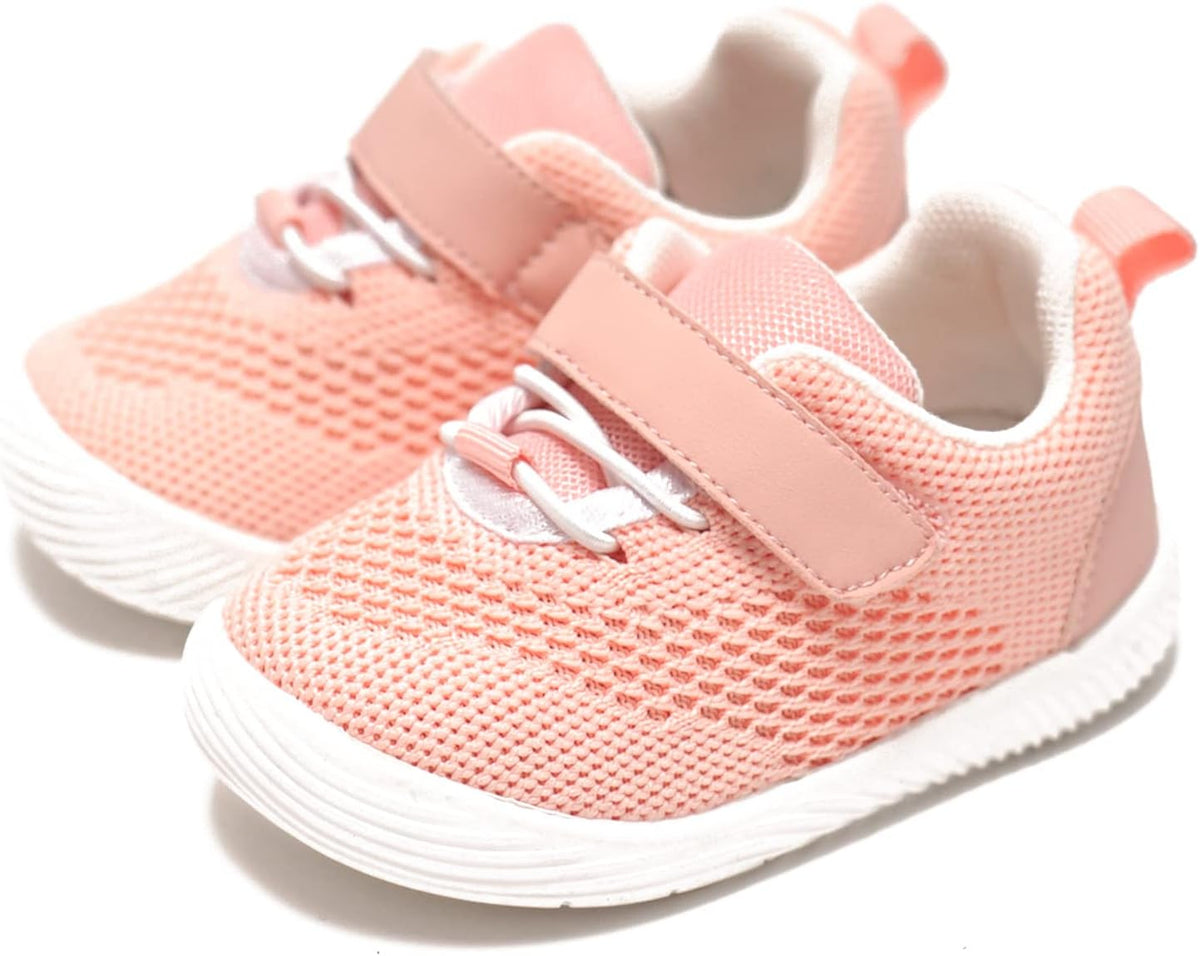 Newsonet Baby Shoes Boys Girls First Walking Breathable Non Slip Walker Sneakers Soft Sole 6 9 12