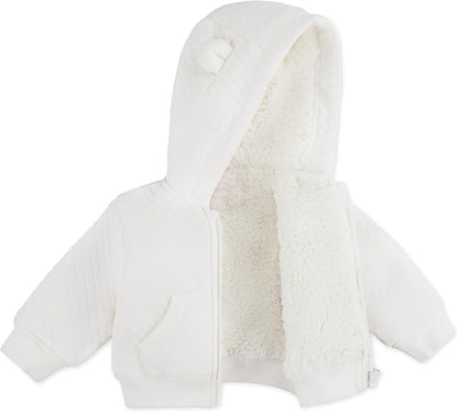 Huggies Baby Fleece Lined Zip Up Hooded Jacket