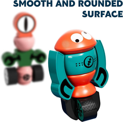 TEMI Magnets Robot Toy for 3 4 5 6 7 Year Old Boys - Transform Toys Planet Magnet Building Toys