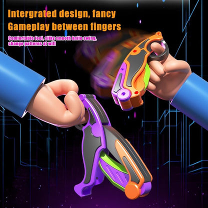 2pcs Fidget Claw Knife, 3D Gravity Knife Toy, 3D Gravity Plastic, Toy Switchblade, Printed
