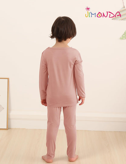Jimonda Baby Boys Girls Pajama Sets Toddler Sleepwear Cool Jammies 2pcs Viscose from Bamboo PJs