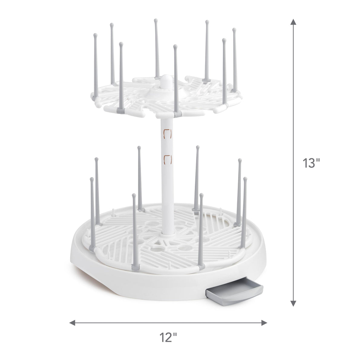 Munchkin® High Capacity Drying Rack for Baby Bottles and Accessories, White