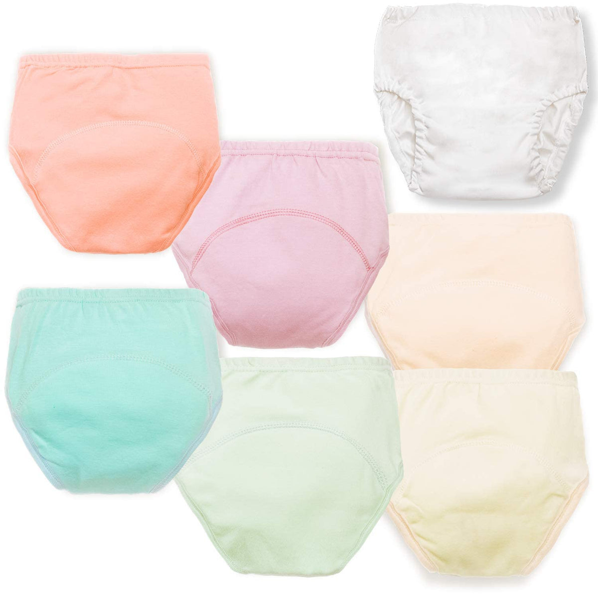 Joyo roy 6Pcs Potty Training Underwear for Boys and Girls 100% Cotton Soft Absorbent Potty Training