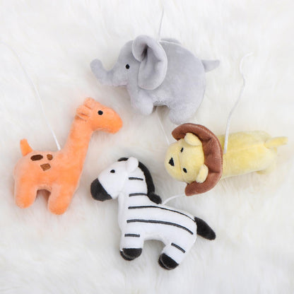 The Peanutshell Crib Mobile for Boys or Girls - White Musical Baby Crib Mobile with 12 Lullabies