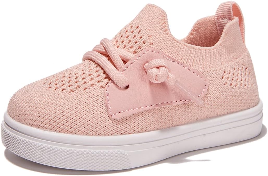 Newsonet Baby Shoes Boys Girls First Walking Breathable Non Slip Walker Sneakers Soft Sole 6 9 12