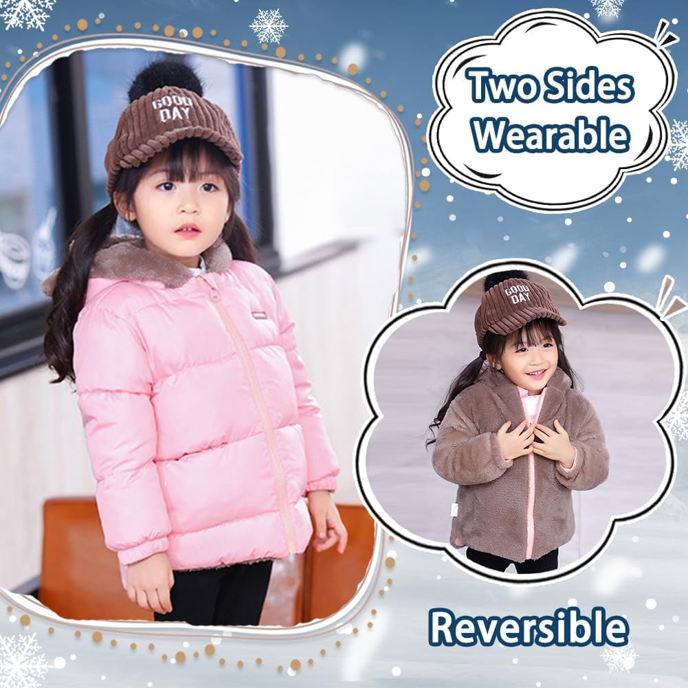 Fairy Baby Infant Baby Winter Coat Cute Teddy Bear Hooded Jacket Warm Fleece Outerwear Windproof