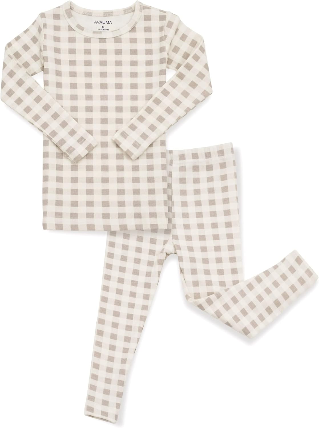 AVAUMA Baby Boys Girls Pajama Set 6M-7T Kids Cute Toddler Snug fit Pattern Design Pjs Cotton