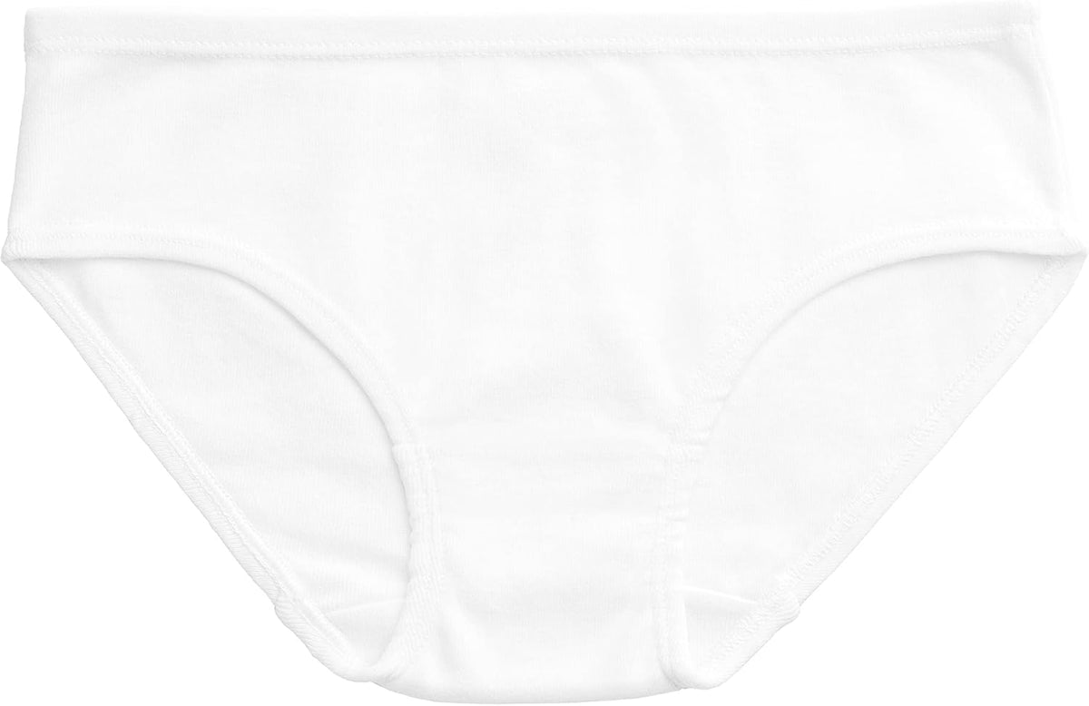 Lucky & Me Girls 100% Organic Cotton Underwear Briefs, Gracie 7 Pack