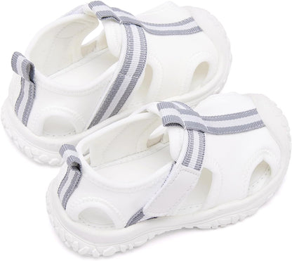 BMCiTYBM Baby Boy Girl Closed Toe Summer Sandals Lightweight Shoes Infant Non-Slip First Walking