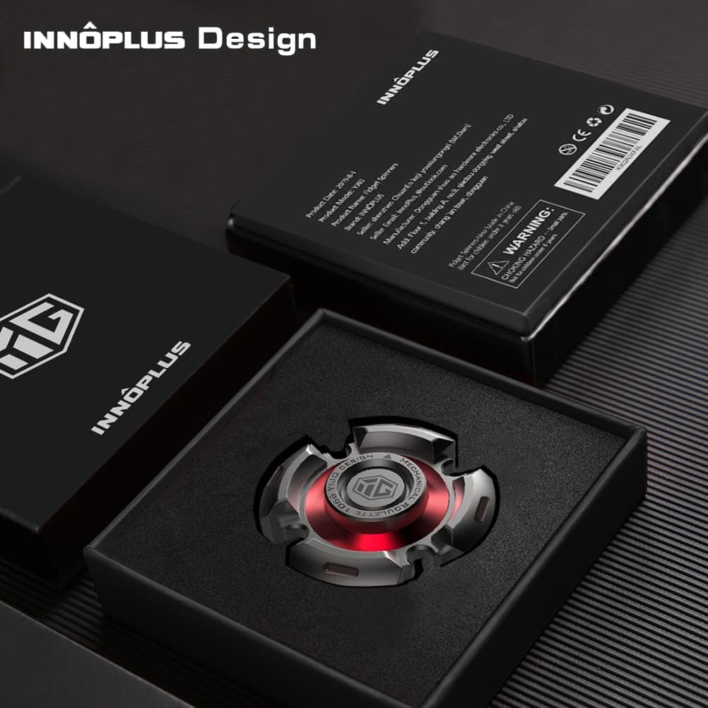 Fidget Spinners for Adults and Kids, Stress Anxiety ADHD Relief Figets Toy, Metal Finger Hand