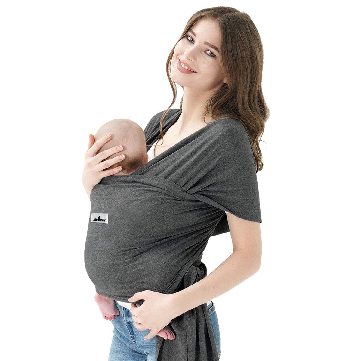 Baby Wraps Carrier, Jeroray Baby Carrier,Hands Free Infant Carrier