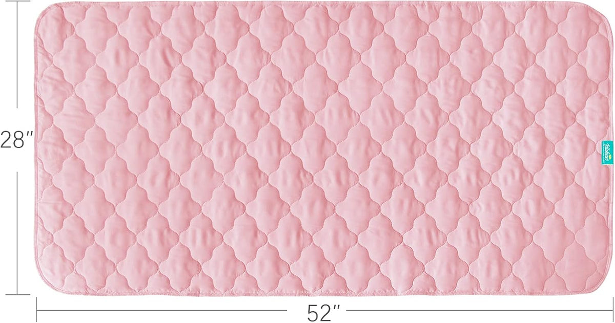 Waterproof Crib Mattress Protector Pad Cover 28" x 52", Anti Slip & Absorbent Waterproof Bed Pads