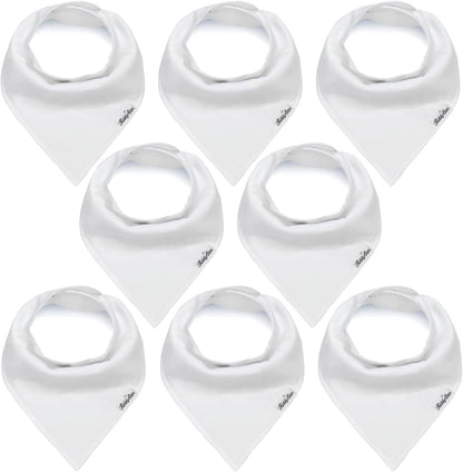 Organic Cotton Baby Bibs – Soft Teething & Drool Bib for Newborns & Toddlers – Hypoallergenic