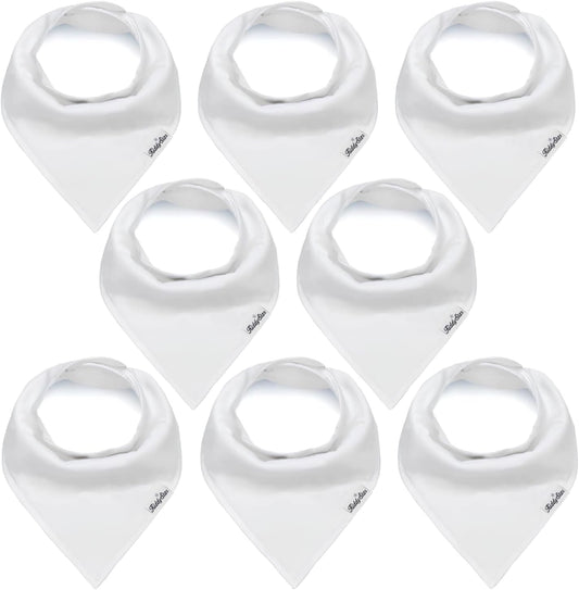 Organic Cotton Baby Bibs – Soft Teething & Drool Bib for Newborns & Toddlers – Hypoallergenic