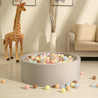 GOGOSO Ball Pits Balls for Toddlers Pack of 50 100 200 Plastics Shape Ball Non-Phthalate Non-BPA