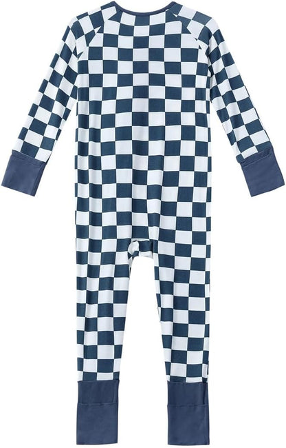 Baby Viscose from Bamboo Pajamas - Infant Boys Girls Footless Zippy Pjs Sleep 'N Play Clothes - One