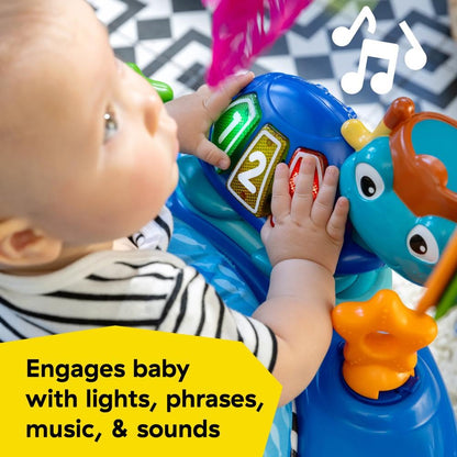 Baby Einstein Neptune's Ocean Discovery Activity Baby Jumper Activity Center, Ages 6 Months +, Max
