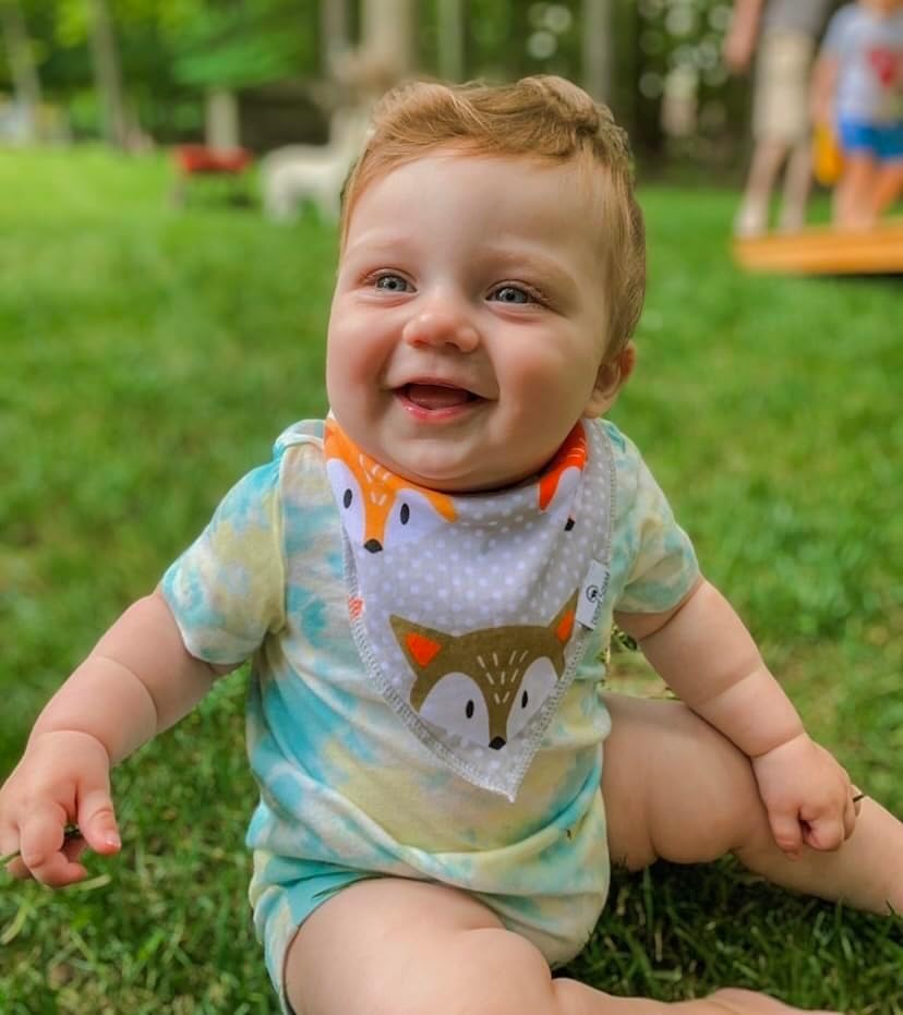 DiaperSquad's Baby Bibs for Drooling and Teething, Bibs for Boys, Baby Girl - Solid Cotton Baby
