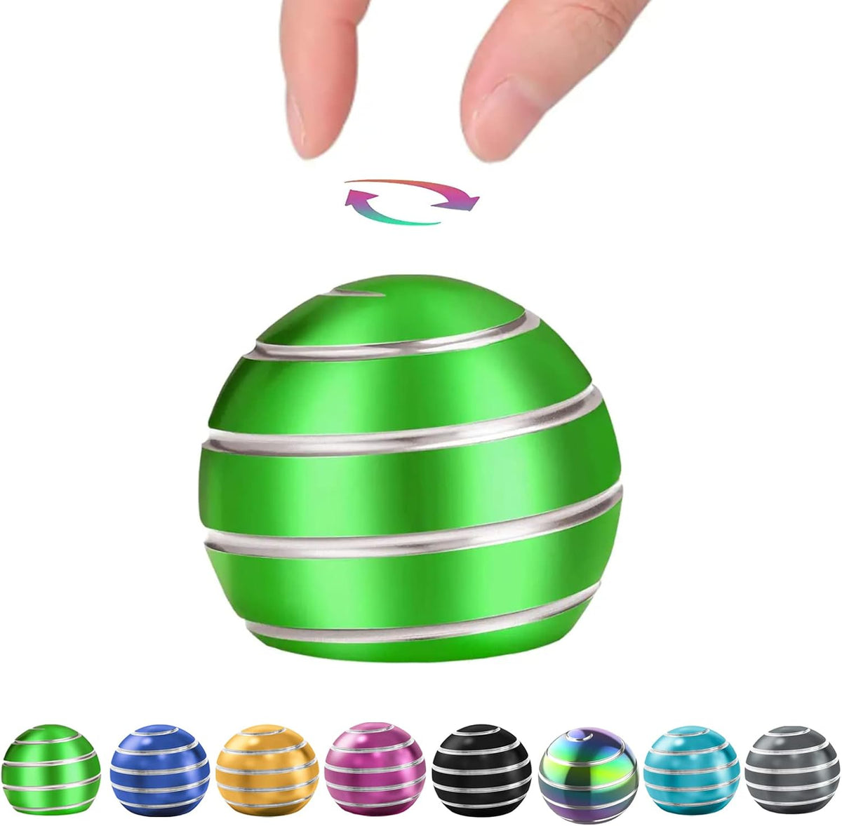 Kinetic Desk Toys, Kids Fidget Toys Adults, Metal Kinetic Fidget Spinner, Desk Toys for Office for