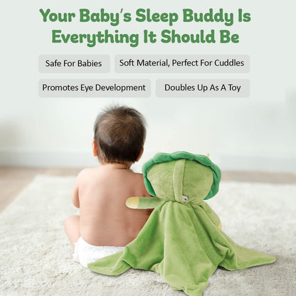 Newborn Gift - White Noise & Lullaby Plush Lovey Helps Speed up Pre-Sleep Calming Routine - Reduce