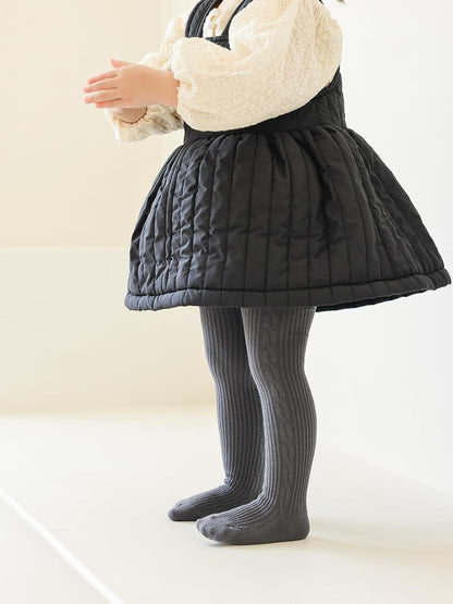 BINIDUCKLING Baby & Toddler Cable Kit Tights for Girls 6 Months - 8 Years