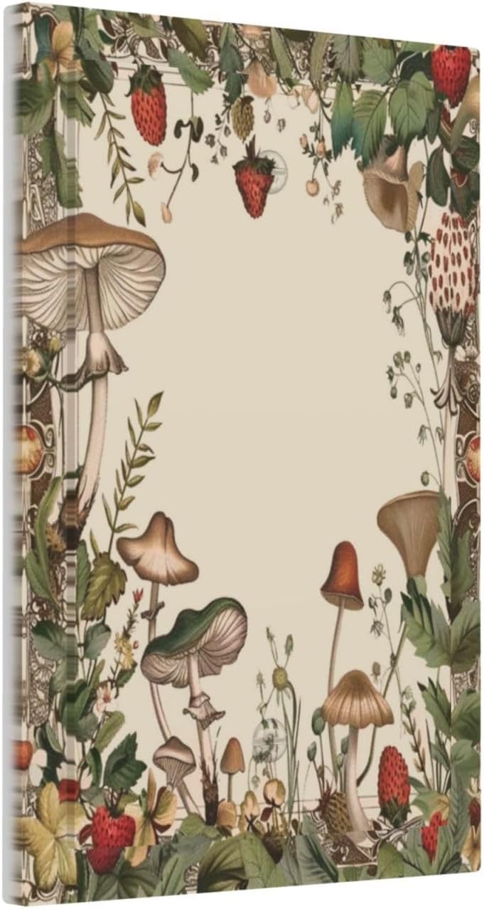 Decorative Switch Covers Plate Rustic Mushroom Garden Red Strawberry 1 Gang No Device Single Blank