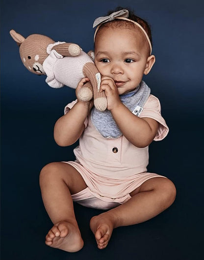 DiaperSquad's Baby Bibs for Drooling and Teething, Bibs for Boys, Baby Girl - Solid Cotton Baby