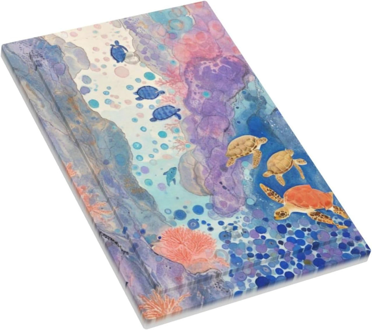 Turtle Coral Fish Watercolor Colorful Underwater World Light Switch Cover Plate 1 Gang No Device