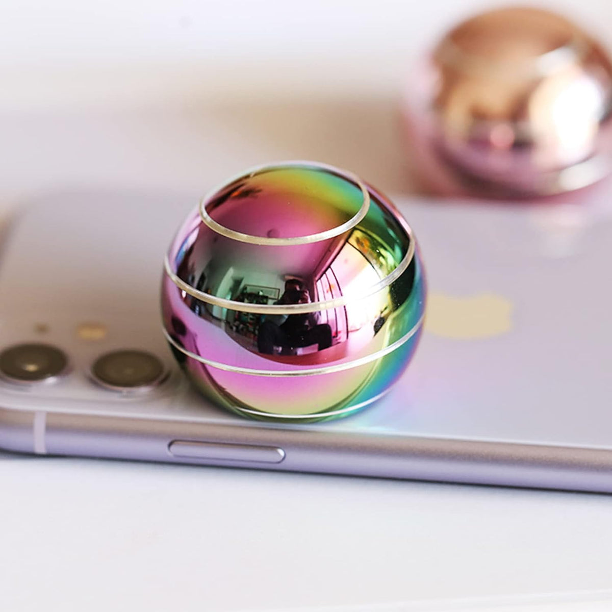 Kinetic Desk Toys, 1.77'' Kinetic ADHD Desk Toys for Adults for Office, Party Favors Fidget Desk