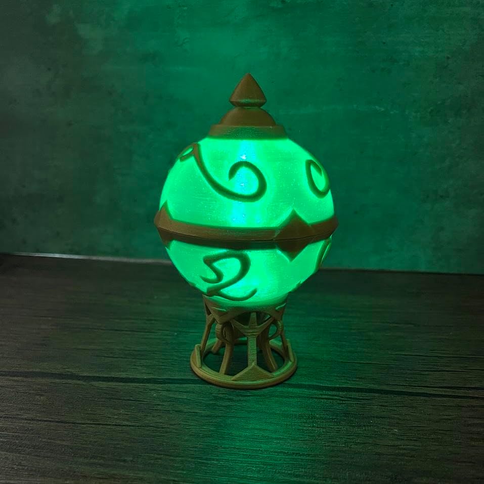 MunnyGrubbers - Pal Sphere with LED Lights and Stand - Pal World Style Decor - Palsphere - No Paint