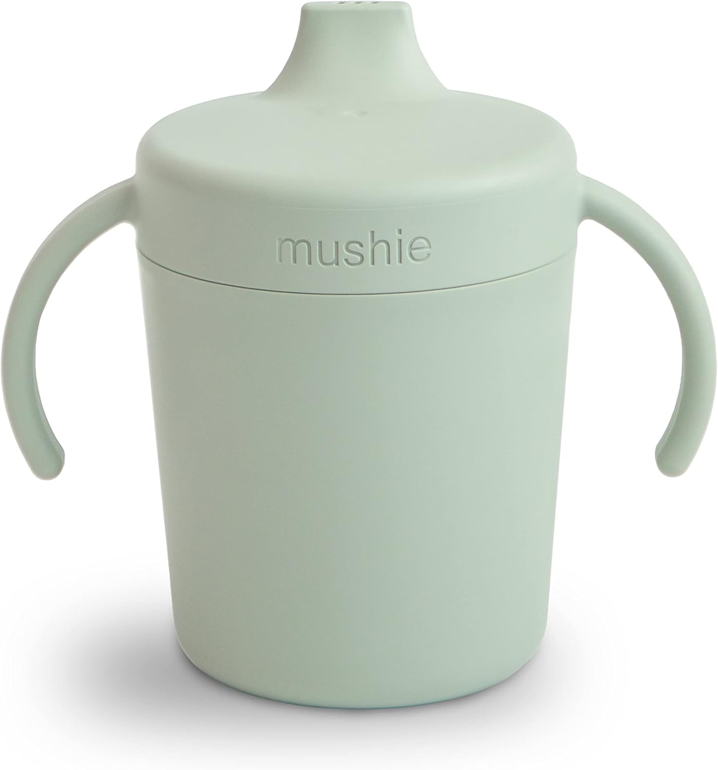 mushie Trainer Sippy Cup | Made in Denmark | Leak Resistant Twist-Off Lid & Handles | 6 Months +