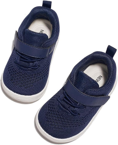 Newsonet Baby Shoes Boys Girls First Walking Breathable Non Slip Walker Sneakers Soft Sole 6 9 12