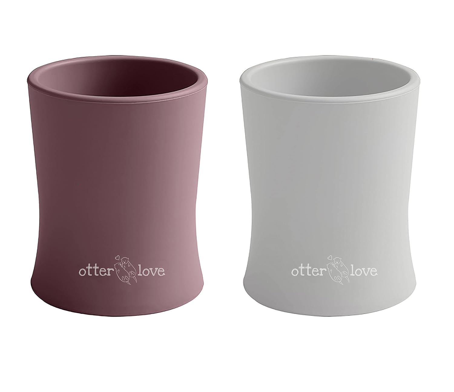 otterlove Silicone Baby & Toddler Training Cup - Pediatric OT Approved - 100% Platinum Pure LFGB