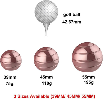 Kinetic Desk Toys Ball, 2.17'' Adults Office Fidget Items Toys, Stress Relief Desk Accessories Toys