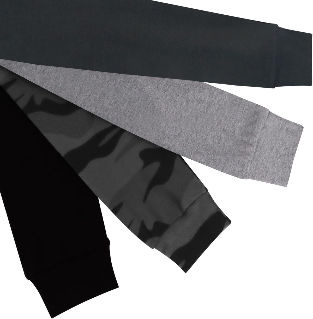GLASH Kids Baby and Toddler Boys Cotton Pants, 4 Pack 2T-6Y Joggers Sweatpants for Boys