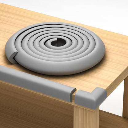 Sharp Edge & 16.2ft Furniture Safety Guards | Protective Foam Cushion | 15ft Bumper 4 Adhesive
