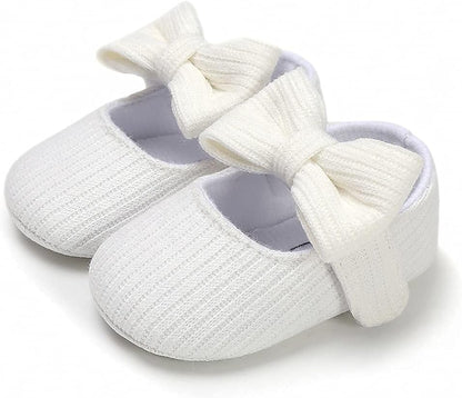 Baby Shoes Mary Jane Flats Non Slip Soft Sole Infant Toddler Sneakers First Walkers Party Christmas
